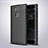 Custodia Silicone Morbida In Pelle Cover per Sony Xperia L2 Nero