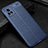 Custodia Silicone Morbida In Pelle Cover per Vivo V20 Pro 5G Blu