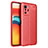 Custodia Silicone Morbida In Pelle Cover per Xiaomi Poco X3 GT 5G Rosso