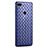 Custodia Silicone Morbida In Pelle Cover S01 per Huawei Honor 9 Lite Blu