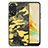 Custodia Silicone Morbida In Pelle Cover S01D per Oppo Reno8 T 4G Giallo