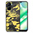 Custodia Silicone Morbida In Pelle Cover S01D per Realme C33 Giallo