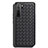 Custodia Silicone Morbida In Pelle Cover S02 per Huawei Nova 7 SE 5G Nero