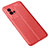 Custodia Silicone Morbida In Pelle Cover S02 per Vivo iQOO 8 5G Rosso