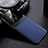 Custodia Silicone Morbida In Pelle Cover S02 per Vivo Nex 3 Blu