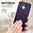 Custodia Silicone Morbida In Pelle Cover S02D per Huawei Nova Y90