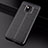 Custodia Silicone Morbida In Pelle Cover S03 per Huawei Mate 20 Pro Nero