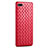 Custodia Silicone Morbida In Pelle Cover S03 per Oppo A5 Rosso