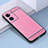 Custodia Silicone Morbida In Pelle Cover S03 per Oppo A58 5G Rosa