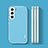 Custodia Silicone Morbida In Pelle Cover S04 per Samsung Galaxy S23 Plus 5G