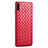 Custodia Silicone Morbida In Pelle Cover S06 per Huawei Honor 9X Pro Rosso