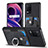 Custodia Silicone Morbida In Pelle Cover SD1 per Realme 8 5G Nero