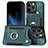 Custodia Silicone Morbida In Pelle Cover SD10 per Apple iPhone 13 Pro Max