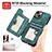 Custodia Silicone Morbida In Pelle Cover SD12 per Apple iPhone 13