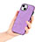 Custodia Silicone Morbida In Pelle Cover SD13 per Apple iPhone 14