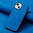 Custodia Silicone Morbida In Pelle Cover SD13 per Apple iPhone 14 Blu