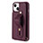 Custodia Silicone Morbida In Pelle Cover SD14 per Apple iPhone 14