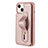 Custodia Silicone Morbida In Pelle Cover SD14 per Apple iPhone 15