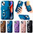 Custodia Silicone Morbida In Pelle Cover SD16 per Apple iPhone 13