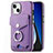 Custodia Silicone Morbida In Pelle Cover SD16 per Apple iPhone 14