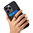 Custodia Silicone Morbida In Pelle Cover SD17 per Apple iPhone 15 Pro Max