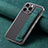 Custodia Silicone Morbida In Pelle Cover SD2 per Apple iPhone 15 Pro