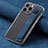 Custodia Silicone Morbida In Pelle Cover SD2 per Apple iPhone 16 Pro Max