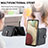 Custodia Silicone Morbida In Pelle Cover SD2 per Samsung Galaxy A12 5G