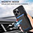 Custodia Silicone Morbida In Pelle Cover SD3 per Apple iPhone 13 Pro Max