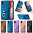 Custodia Silicone Morbida In Pelle Cover SD3 per Samsung Galaxy A04E