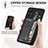 Custodia Silicone Morbida In Pelle Cover SD3 per Xiaomi Redmi Note 12S