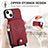 Custodia Silicone Morbida In Pelle Cover SD4 per Apple iPhone 14