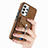Custodia Silicone Morbida In Pelle Cover SD4 per Samsung Galaxy A23 4G