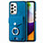 Custodia Silicone Morbida In Pelle Cover SD4 per Samsung Galaxy A52 4G