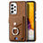 Custodia Silicone Morbida In Pelle Cover SD4 per Samsung Galaxy A72 4G