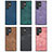 Custodia Silicone Morbida In Pelle Cover SD5 per Samsung Galaxy S24 Ultra 5G