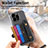 Custodia Silicone Morbida In Pelle Cover SD6 per Apple iPhone 15 Pro Max