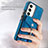 Custodia Silicone Morbida In Pelle Cover SD6 per Samsung Galaxy S22 5G