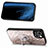 Custodia Silicone Morbida In Pelle Cover SD7 per Apple iPhone 13