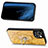 Custodia Silicone Morbida In Pelle Cover SD7 per Apple iPhone 13