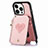 Custodia Silicone Morbida In Pelle Cover SD7 per Apple iPhone 13 Pro