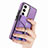 Custodia Silicone Morbida In Pelle Cover SD7 per Samsung Galaxy S24 5G