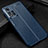 Custodia Silicone Morbida In Pelle Cover WL1 per Xiaomi Mi 11i 5G (2022) Blu