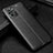 Custodia Silicone Morbida In Pelle Cover WL1 per Xiaomi Redmi Note 10S 4G Nero