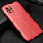 Custodia Silicone Morbida In Pelle Cover WL1 per Xiaomi Redmi Note 10S 4G Rosso