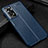 Custodia Silicone Morbida In Pelle Cover WL1 per Xiaomi Redmi Note 11 Pro 5G Blu