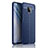 Custodia Silicone Morbida In Pelle Cover WL1 per Xiaomi Redmi Note 9 Pro Blu