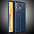 Custodia Silicone Morbida In Pelle Cover WL2 per Vivo V23 Pro 5G Blu
