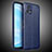 Custodia Silicone Morbida In Pelle Cover WL2 per Vivo Y31s 5G Blu