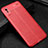 Custodia Silicone Morbida In Pelle Cover WL2 per Xiaomi Redmi 9A Rosso